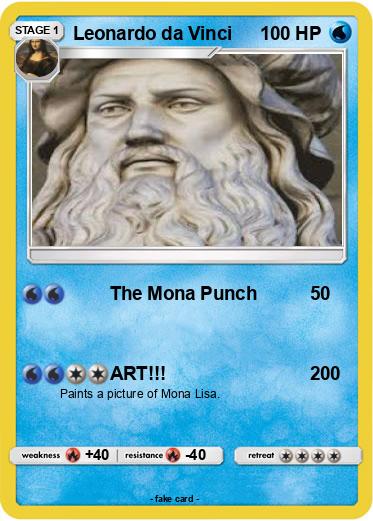 Pokemon Leonardo da Vinci