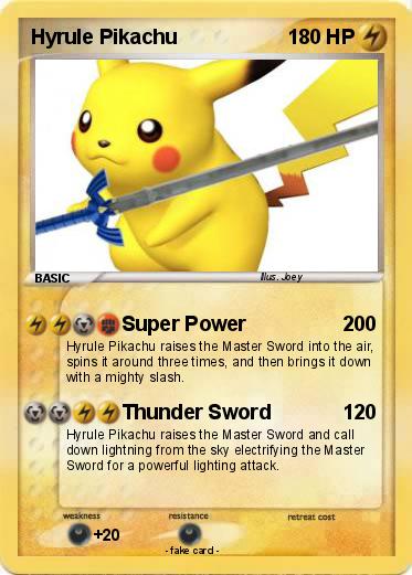 Pokemon Hyrule Pikachu