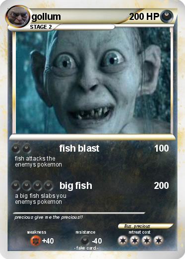 Pokemon gollum