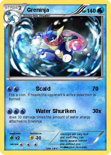 Pokemon Greninja
