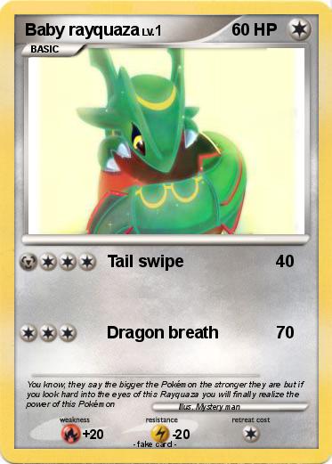 Pokemon Baby rayquaza