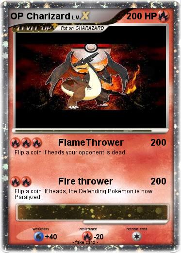 Pokemon OP Charizard