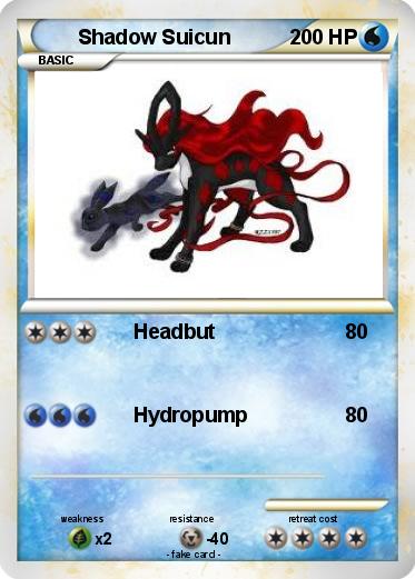 Pokemon Shadow Suicun