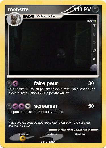 Pokemon monstre
