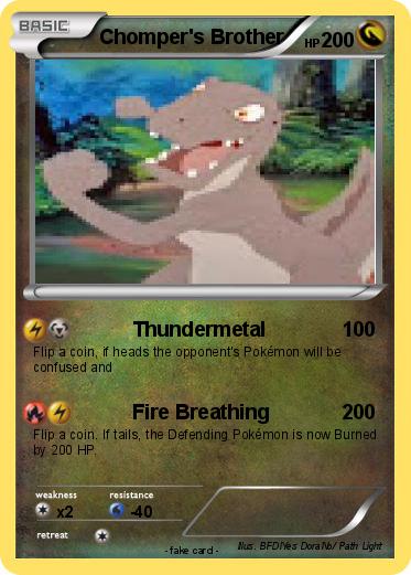 Pokemon Chomper's Brother