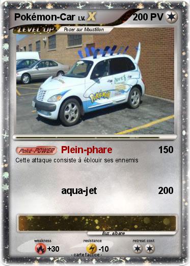 Pokemon Pokémon-Car