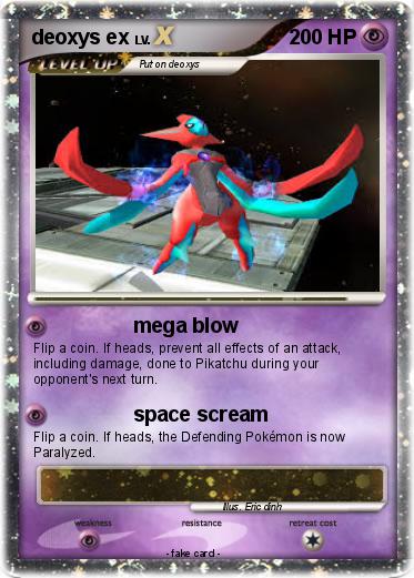 Pokemon deoxys ex