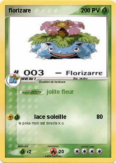 Pokemon florizare