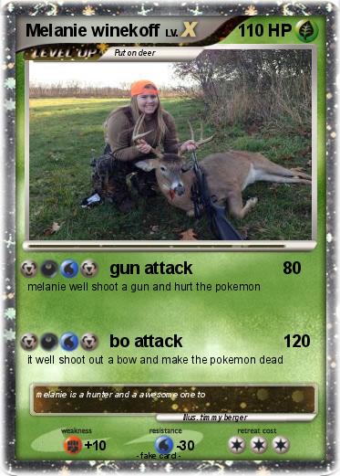 Pokemon Melanie winekoff
