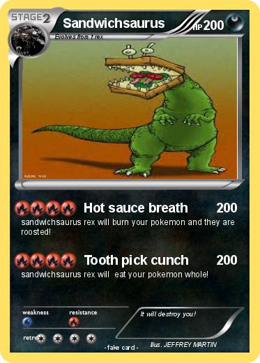 Pokemon Sandwichsaurus