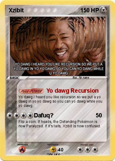 Pokemon Xzibit