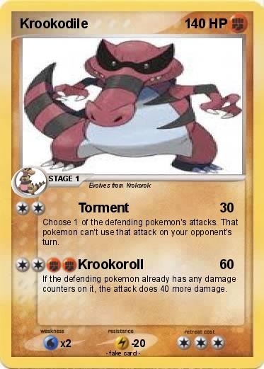 Pokemon Krookodile