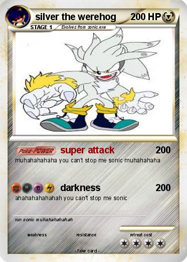 Pokemon silver the werehog