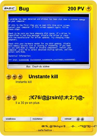 Pokemon Bug