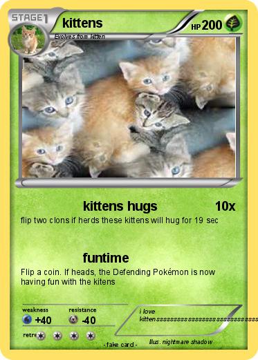 Pokemon kittens