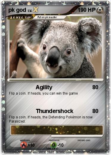 Pokemon pk god