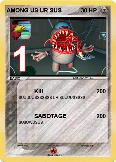 Pokemon AMONG US UR SUS