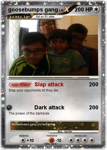 Pokemon goosebumps gang