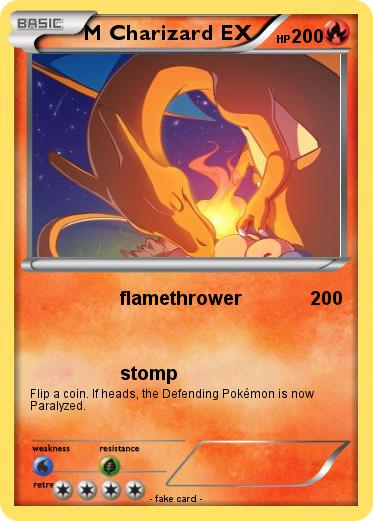 Pokemon M Charizard EX