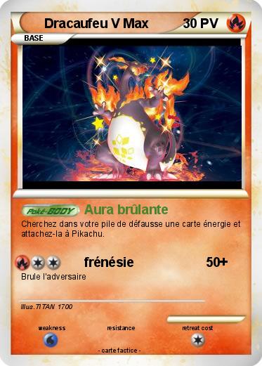 Pokemon Dracaufeu V Max