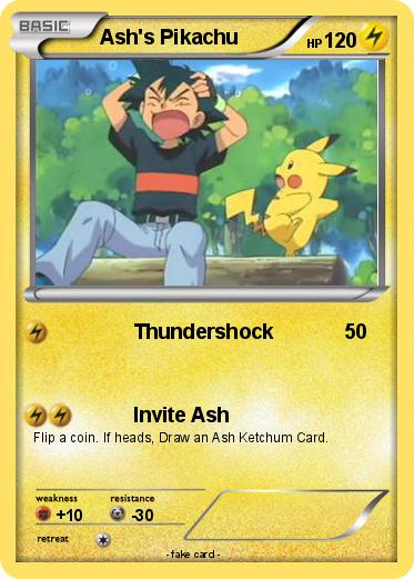 Pokemon Ash's Pikachu