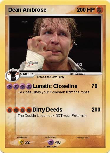 Pokemon Dean Ambrose