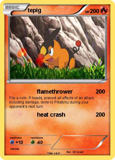 Pokemon tepig
