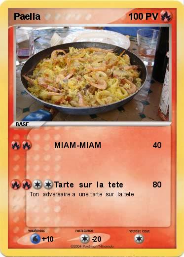 Pokemon Paella