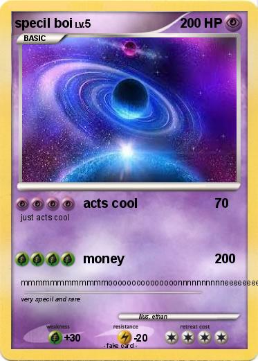Pokemon specil boi