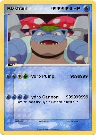 Pokemon Blastrain                  999999              