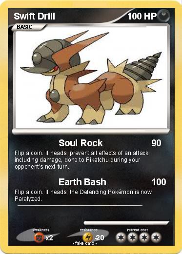 Pokemon Swift Drill
