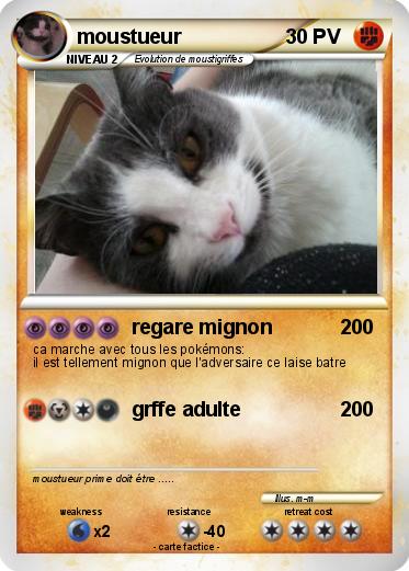 Pokemon moustueur