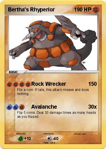 Pokemon Bertha's Rhyperior