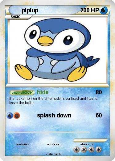 Pokemon piplup