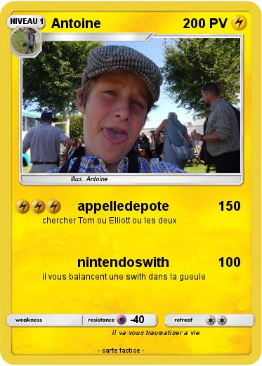 Pokemon Antoine