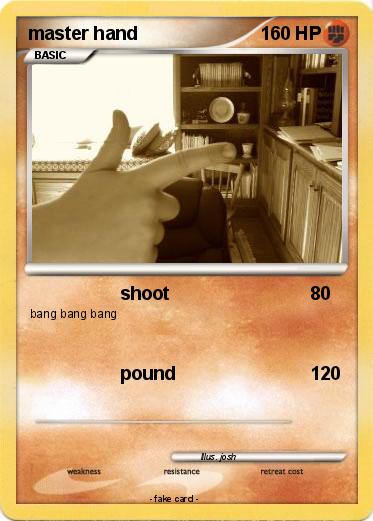 Pokemon master hand