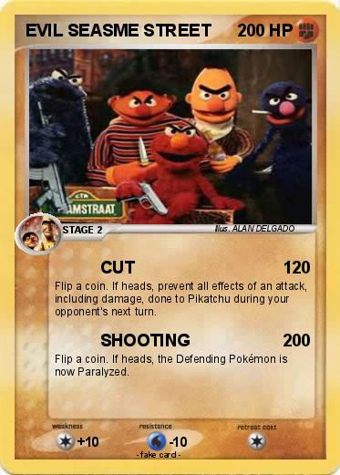 Pokemon EVIL SEASME STREET