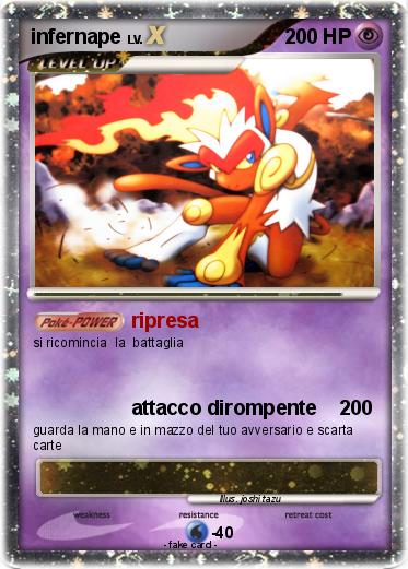 Pokemon infernape