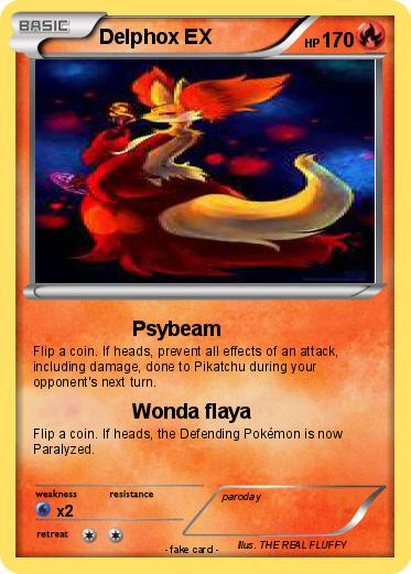 Pokemon Delphox EX