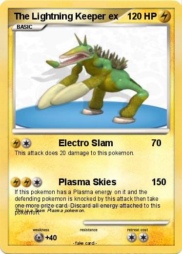 Pokemon The Lightning Keeper ex