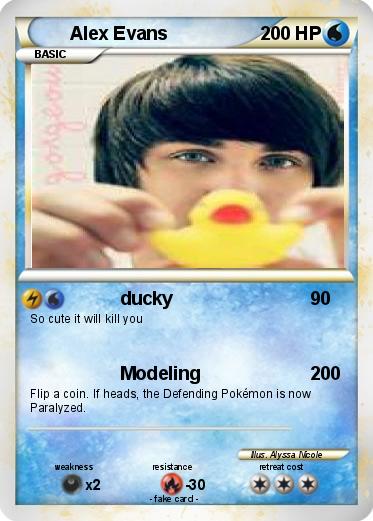 Pokemon Alex Evans