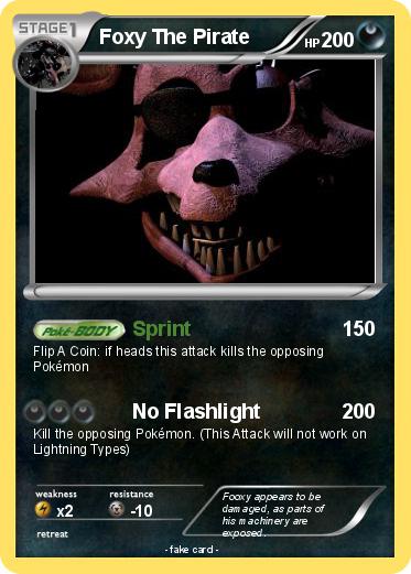 Pokemon Foxy The Pirate