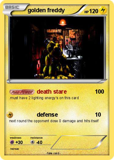 Pokemon golden freddy