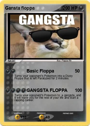 Pokemon Gansta floppa