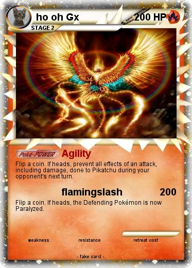 Pokemon ho oh Gx