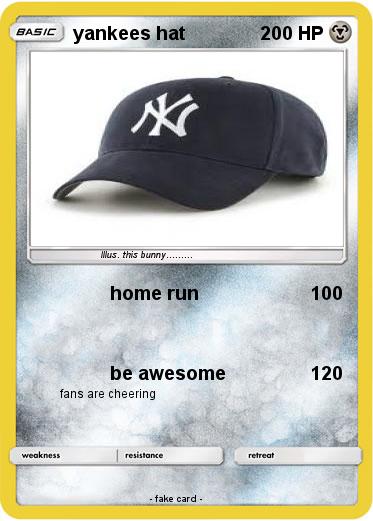 Pokemon yankees hat