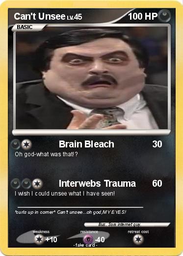 Pokemon Can't Unsee