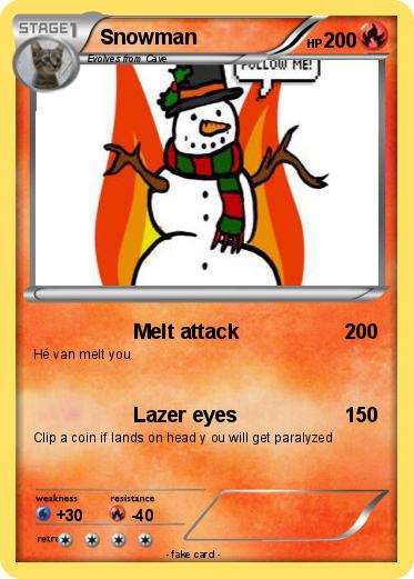 Pokemon Snowman