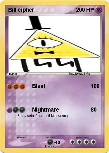 Pokemon Bill cipher