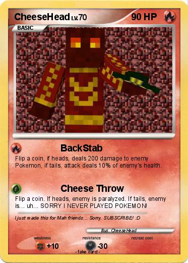 Pokemon CheeseHead